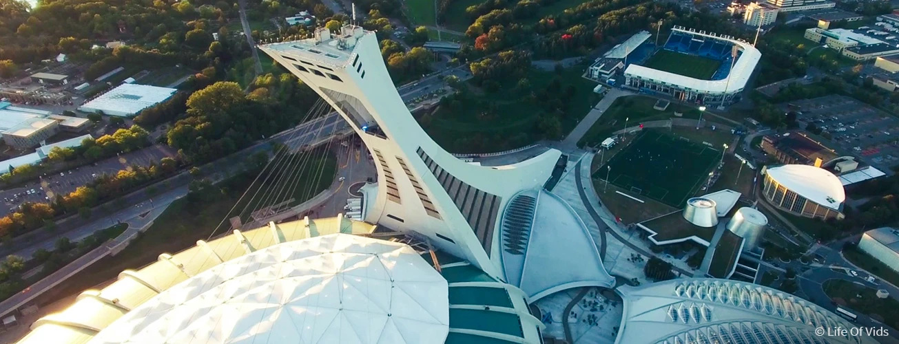 Notre équipe en Sciences du bâtiment gagne le projet de réfection du toit du mât du stade olympique